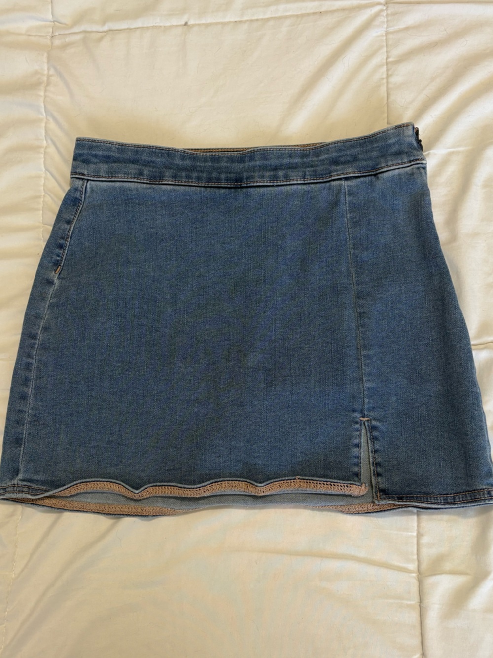 American Eagle Outfitters Blue Denim Mini Skirt